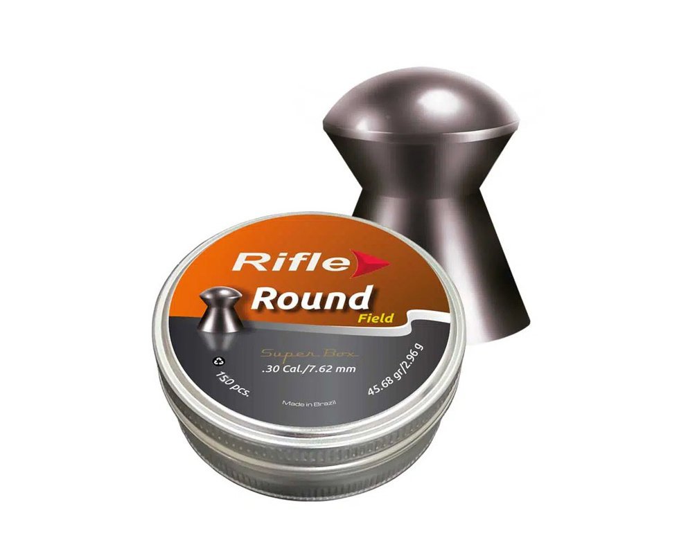 Chumbinho Rifle Premium Series Round 7.62mm 100 Unidades