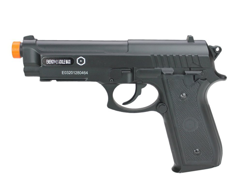 Pistola de Airsoft CO2 Taurus PT92 Full Metal Preta 6.0mm Cybergun Outlet