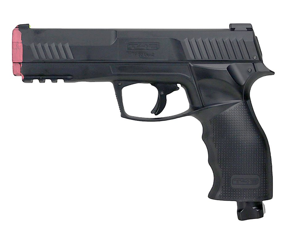 Pistola de Pressão CO2 HDP T4E P320 Defense Cal .50 LTL Umarex + CO2 + Munição