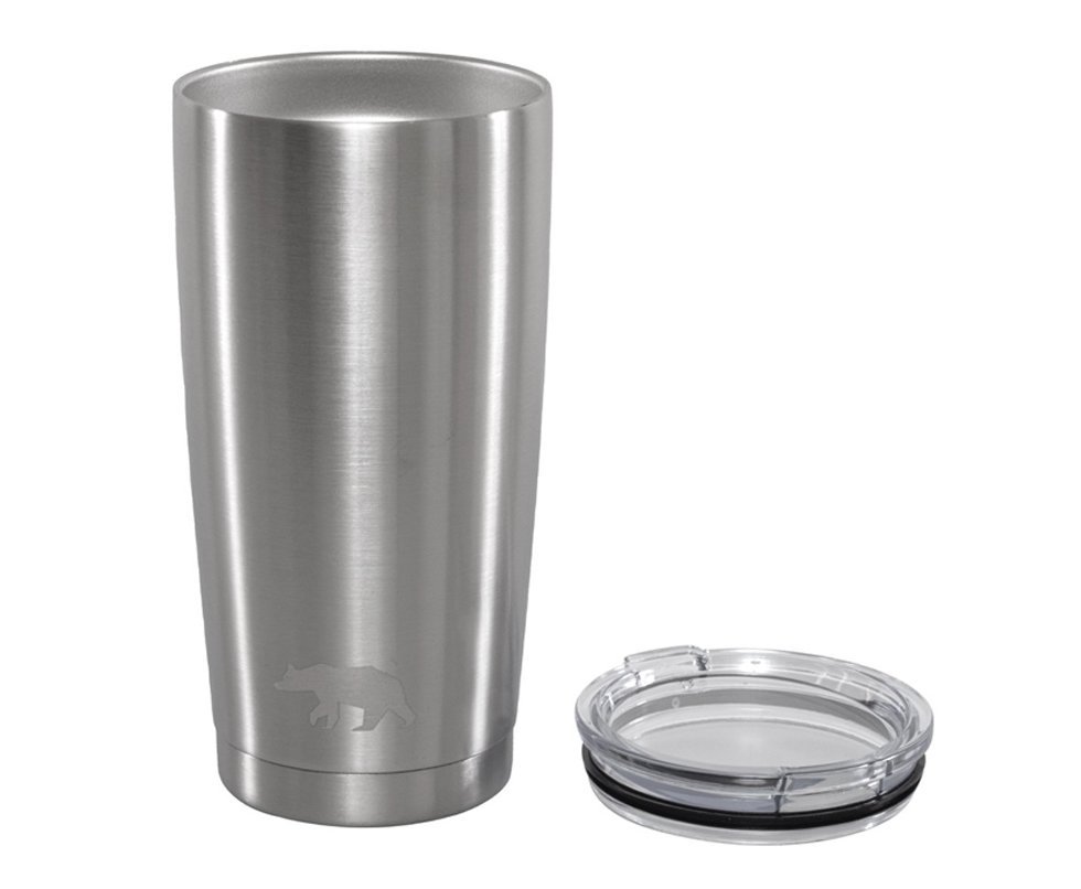 Copo Térmico QGK Tumbler Cerveja 12h Gelada 8h Quente 591ml Com Tampa - Inox