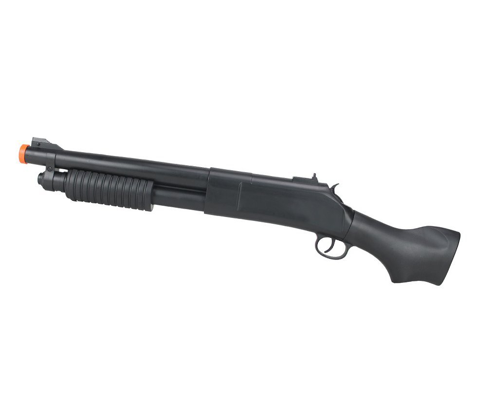 Shotgun / Escopeta De Airsoft Rossi VG Pump Short Mola 6mm