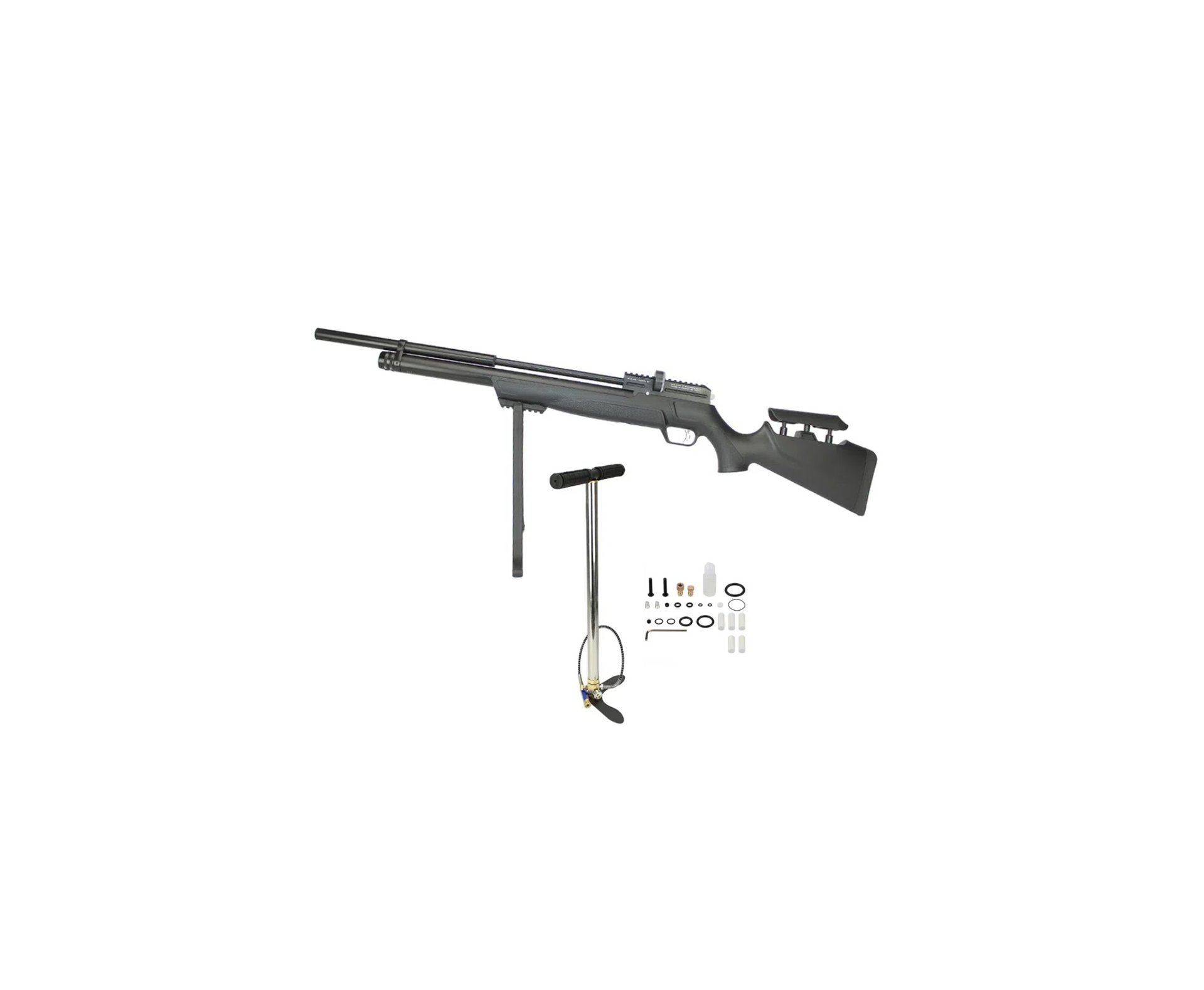 Carabina De Pressão Pcp Puncher Maxi S Silent 5.5mm Kral Arms + Bomba Pneumática