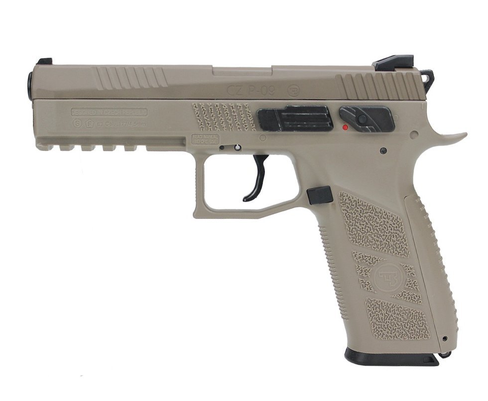 Artefalo de Cilindro 12g 4,5MM CZ P-09 Desert Blowback Pallet GGB