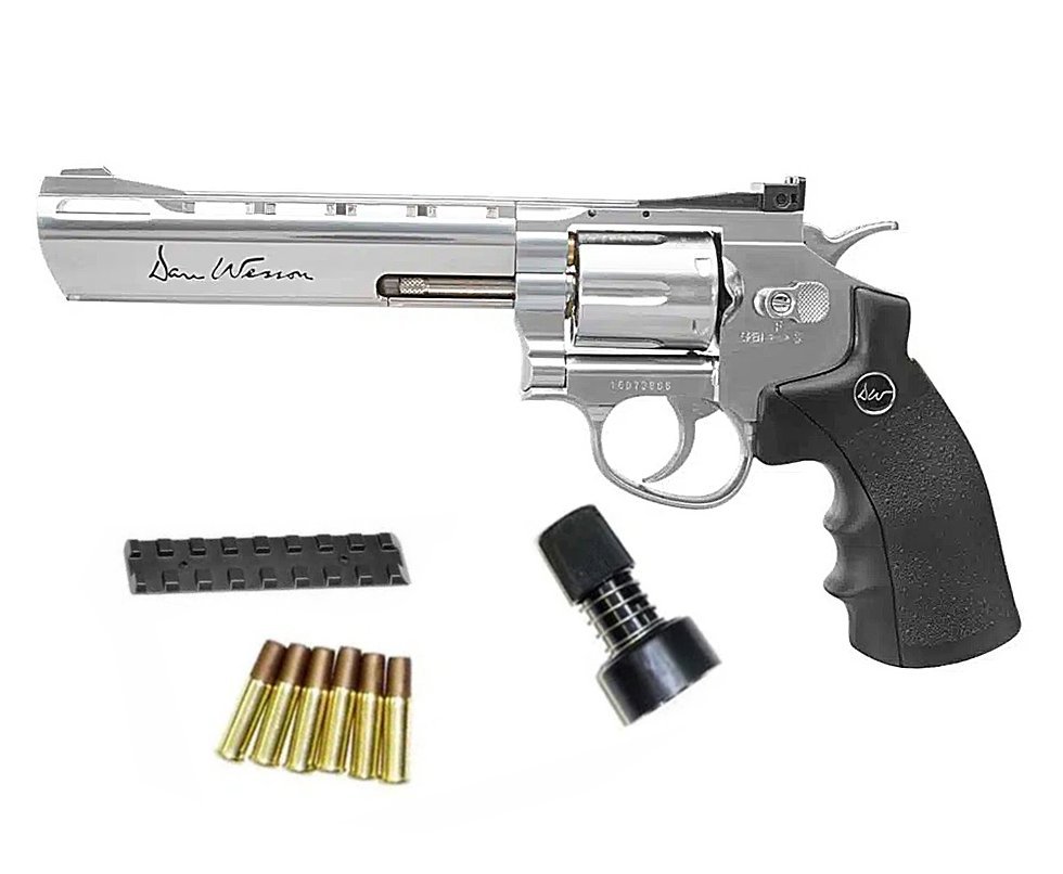 Artefalo de Cilindro 12g 4,5MM ASG Dan Wesson 6" Pallets