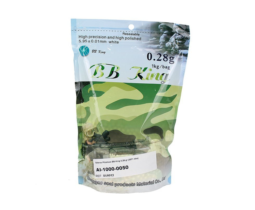 Esfera BB King munição Para Airsoft 0,28g 3571Und