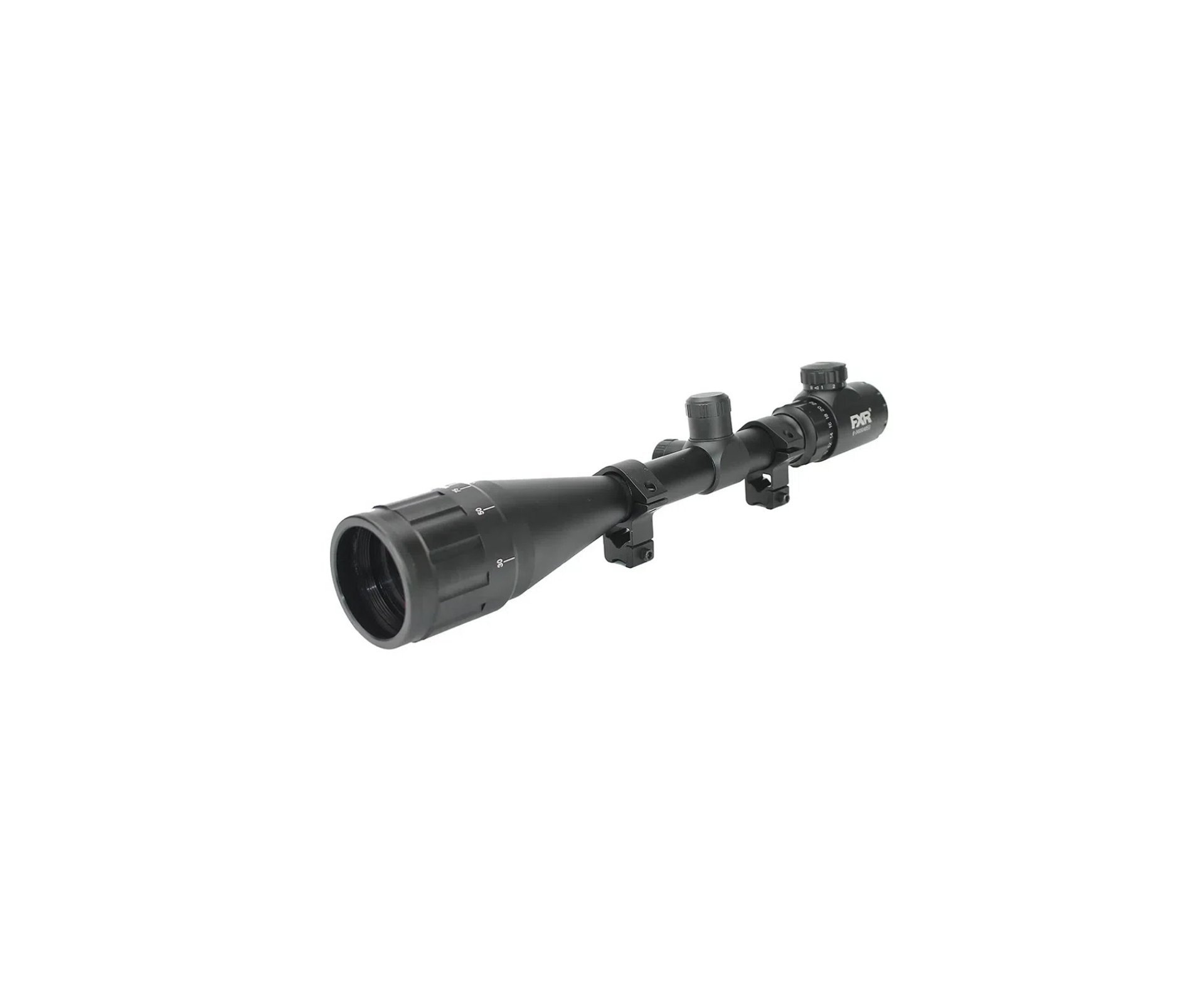 Carabina de Pressão PCP Alpha 6.35mm Camu Regulagem Potencia - Nova Vista + Bomba + Luneta 6-24x50