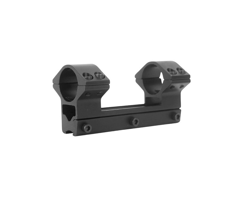 Mount Unico Alto para luneta tubo 25mm (3/8) - 4 Parafusos - Rossi