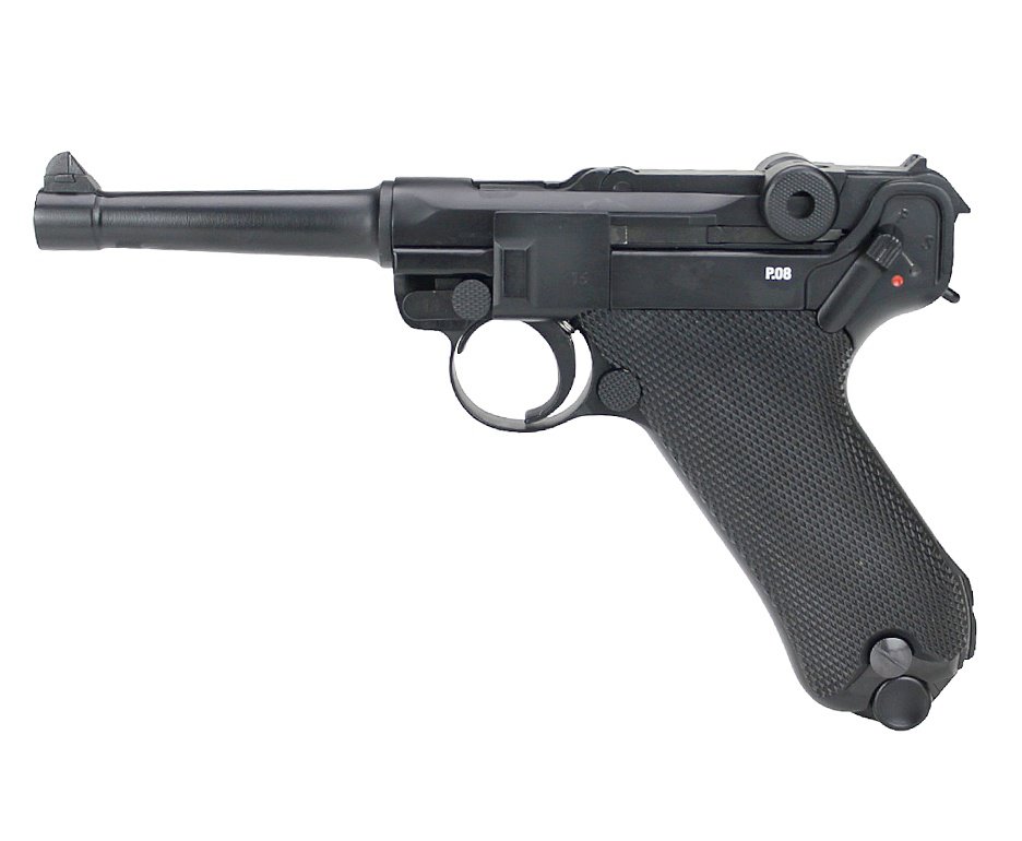 Pistola de Pressão CO2 Luger P08 WWII Blowback 4.5mm Legends/Umarex