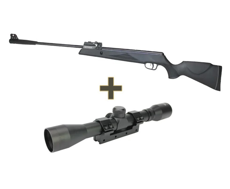 Carabina de Pressão Black Hawk MAG 10X GR1000X 5.5mm - Artemis + Luneta 4x32