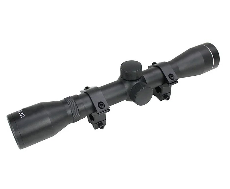 Carabina de Pressão PCP B58 4,5mm CBC BAM + Bomba + Luneta 4x32 + Capa