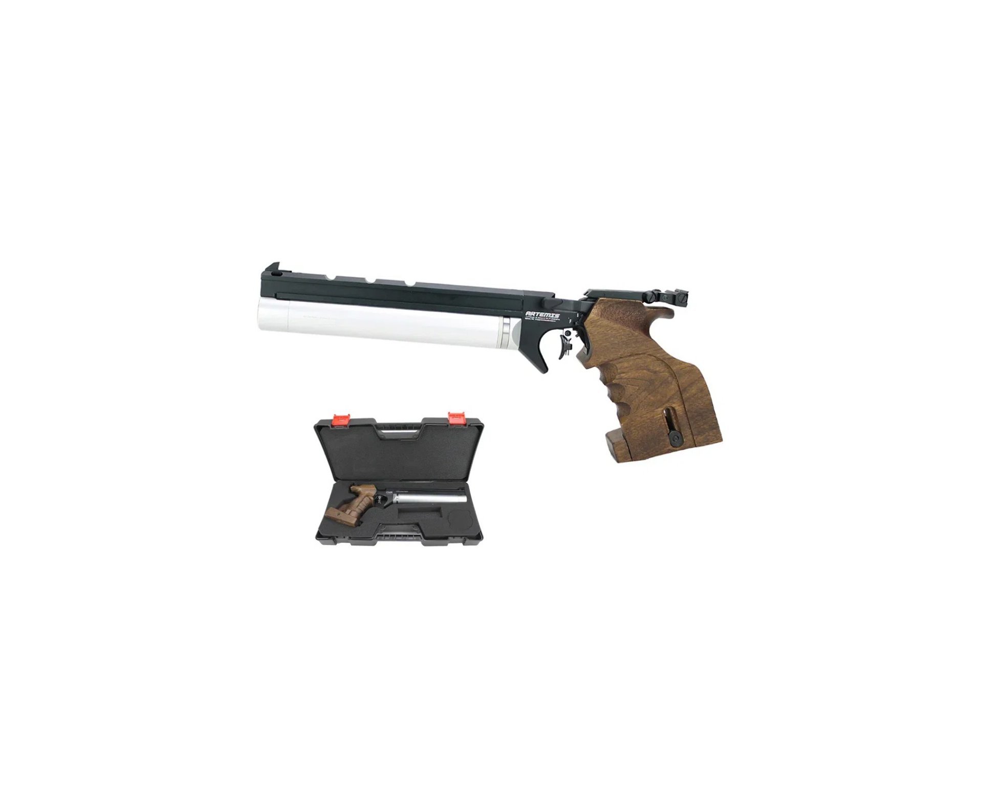 Pistola Pressão PCP Artemis PP20 Golden Match 4,5mm + Bomba