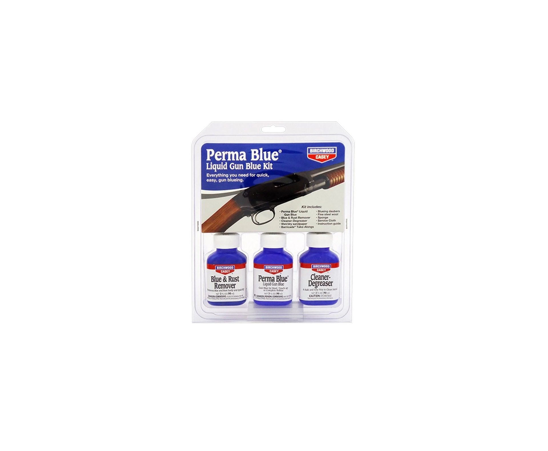 Kit de Oxidação A Frio Perma Blue Líquido 13801 - Birchwood Casey