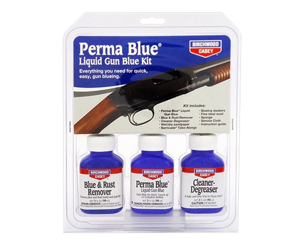 Kit de Oxidação A Frio Líquido Perma Blue USA - Birchwood Casey