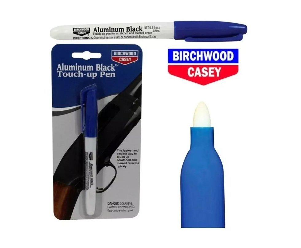 Caneta Retoque Aluminio Carabinas e Pistolas - Birchwood Casey