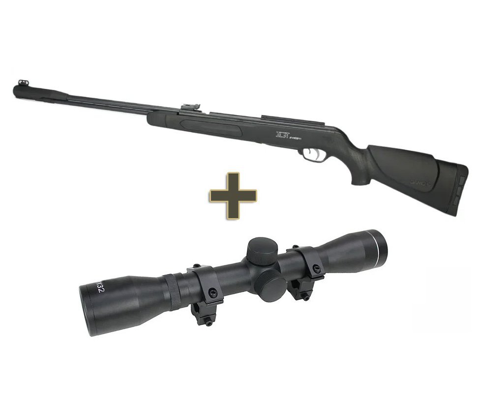 Carabina De Pressão Gamo Cfx Igt Gás Ram 5.5mm + Luneta 4x32