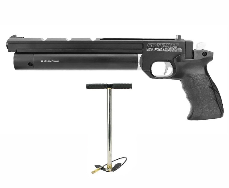 Pistola De Pressão Pcp Pp700s-a Olimpic 5.5mm Artemis + Bomba PCP