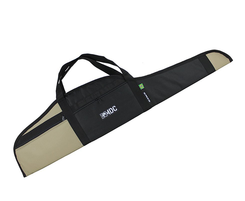 Capa / Case Drome Premium para Carabina 120cm Preto/Tan - MDC