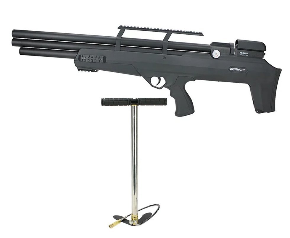 Carabina de Pressão PCP Nova Vista Bullpup Behemoth PS-R3-S 5.5mm Com reguladora + Bomba pneumatica