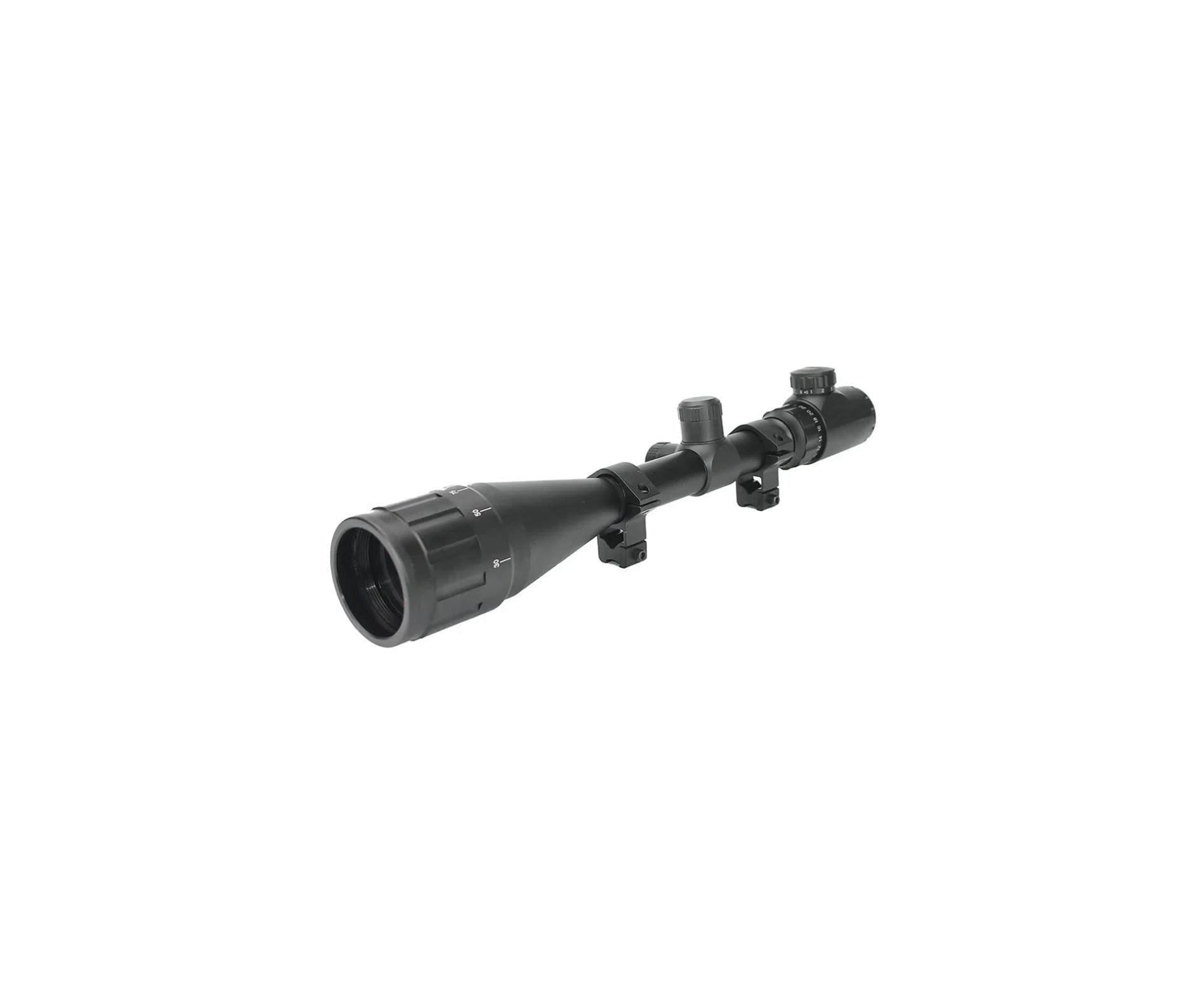 Carabina de Pressão PCP Nova Vista Bullpup Behemoth PS-R3-S 5.5mm Black com reguladora + Luneta 6-24x50 + Bomba PCP