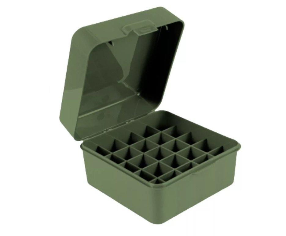 Caixa Munições Calibre12 para 25 cartucho - Verde - Combat