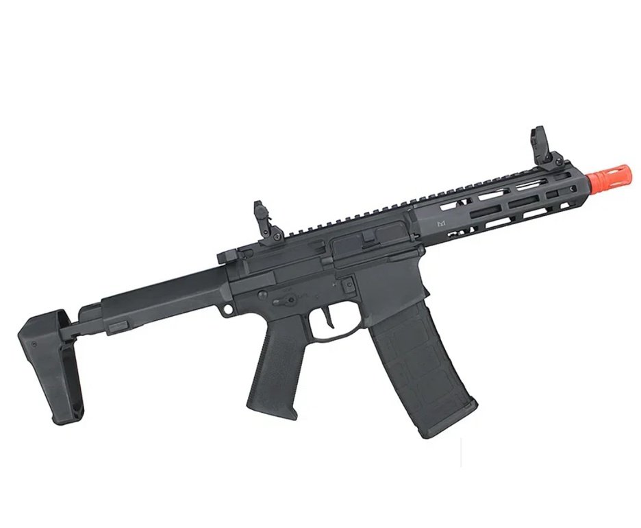 Rifle de Airsoft AEG M4 M904G PDW Bradok Gatilho Eletrônico - D.E Armory + Bateria + Carregador