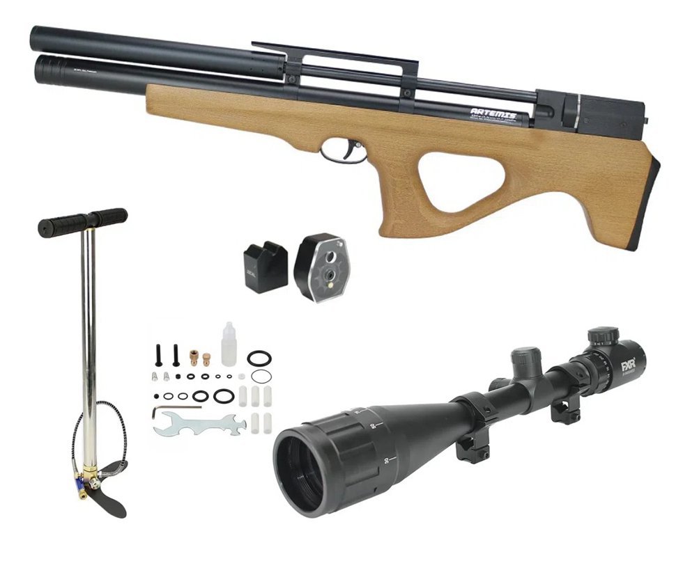 Carabina PCP Artemis P15 Killer Bull PUP 6.35 - FXR Artemis + Bomba + Luneta 6-24x50