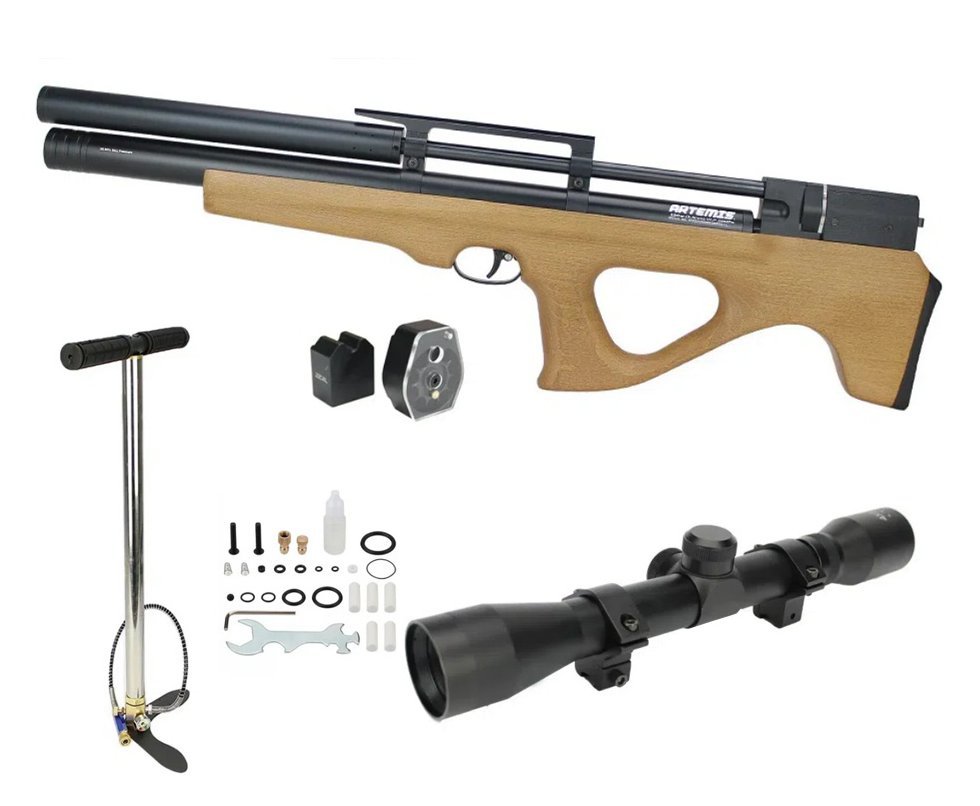 Carabina PCP Artemis P15 Killer Bull PUP 6.35 - FXR Artemis + Bomba PCP + Luneta 4x32