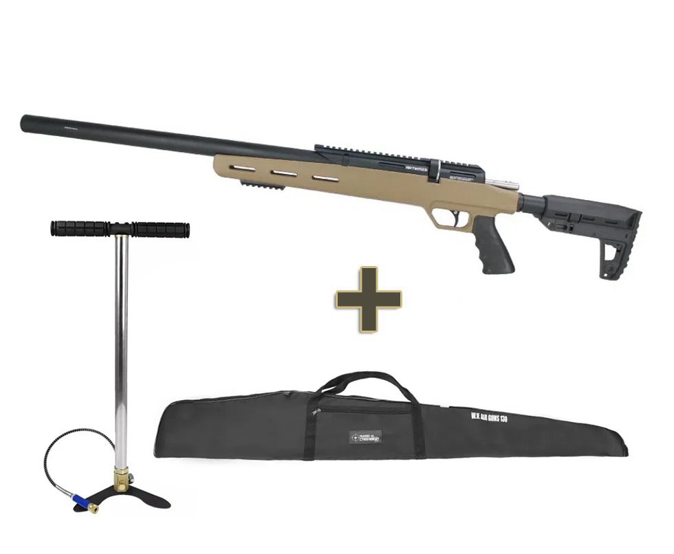 Carabina de Pressão PCP Artemis M30C Upper 5,5mm + Bomba + Capa