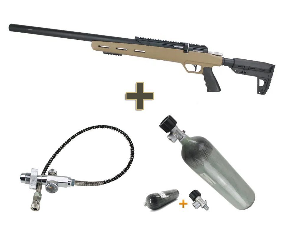 Carabina de Pressão PCP Artemis M30C Upper 6.35mm - FXR Armas + Scuba + Estação de recarga