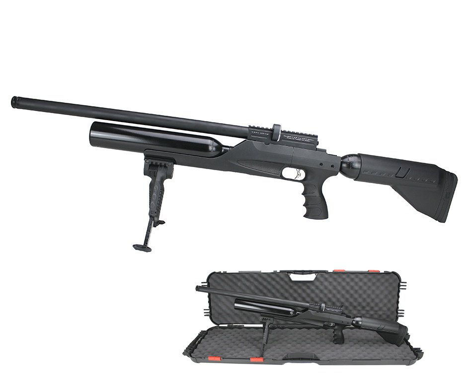 Carabina de Pressão PCP Kral Puncher BIGMAX X Black 7.62mm - Kral Arms