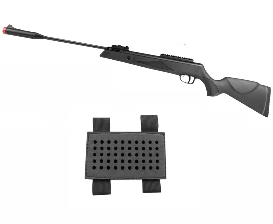 Carabina de Pressão Rossi Viper 6,35mm Gás Ram 80kg Big Bore - Rossi + Porta chumbinho