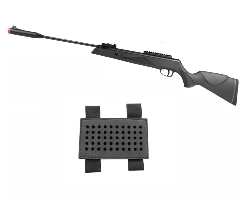 Carabina de Pressão Rossi Viper 6,35mm Gás Ram 80kg Big Bore - Rossi + Porta chumbinho