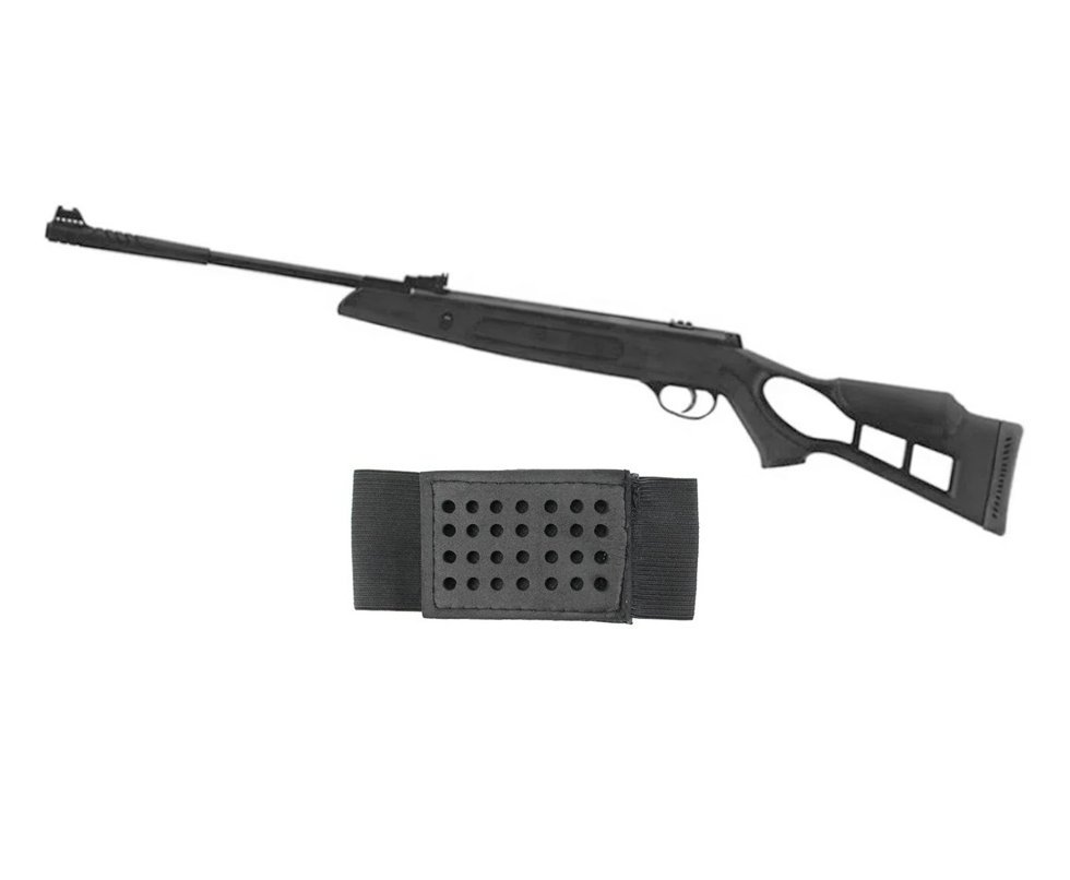 Carabina De Pressão Hatsan Striker Edge - Cal 5,5 Mm - Rossi + Porta Chumbinho
