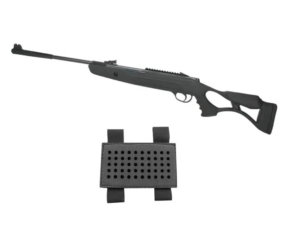 Carabina de Pressão Hatsan Strike Airtact PD 6,35mm + Porta chumbinho