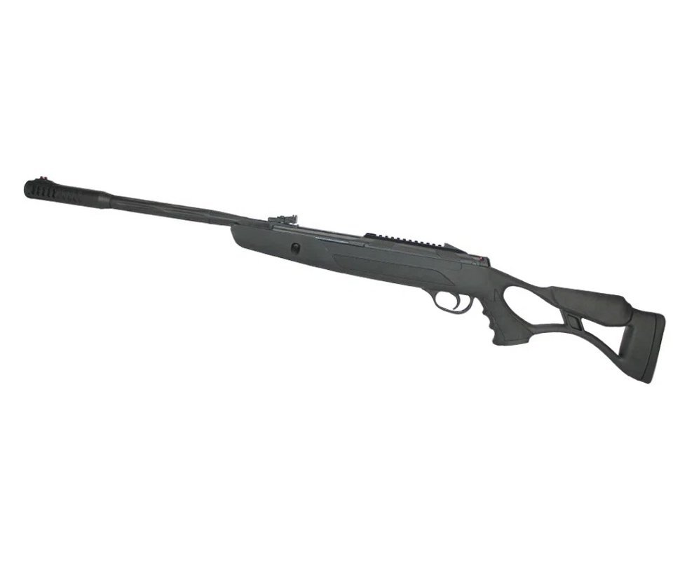 Carabina de Pressão Hatsan Strike Airtact ED 5,5mm com supressor - Rossi + Porta Chumbinho