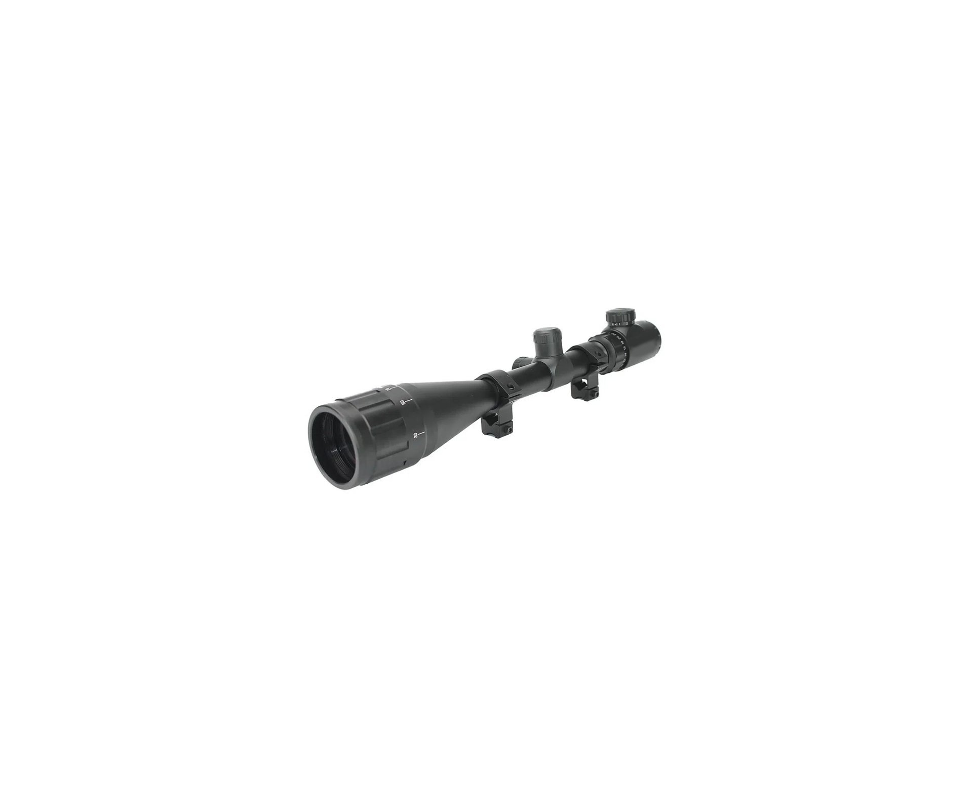 Carabina De Pressão Pcp Puncher Bighorn Madeira 09 Tiros 7.62mm Kral Arms + Luneta 6-24x50 + Mount 22mm
