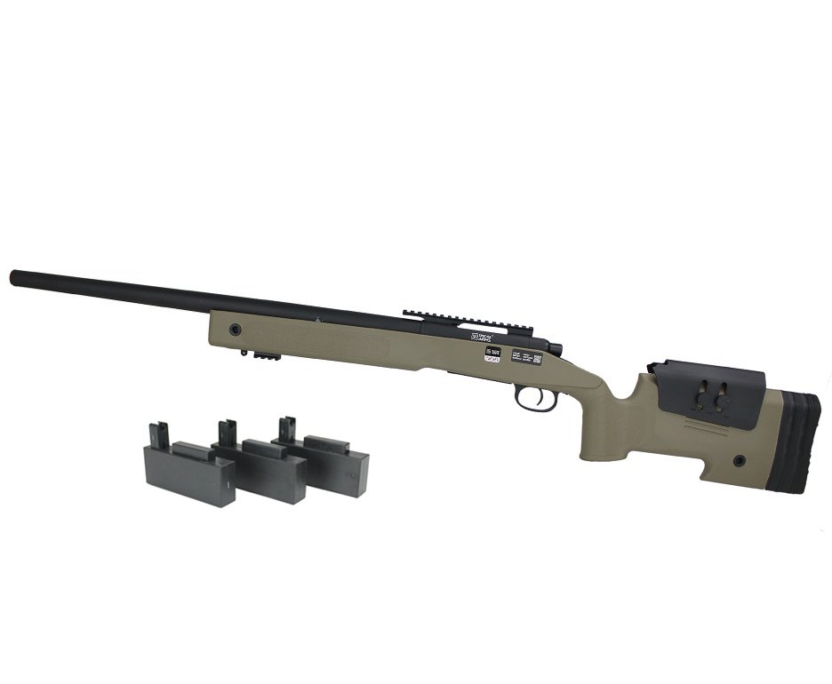 Rifle de Airsoft Sniper M40 SA-S02 Core S-Series TAN Spring 6mm - Specna Arms