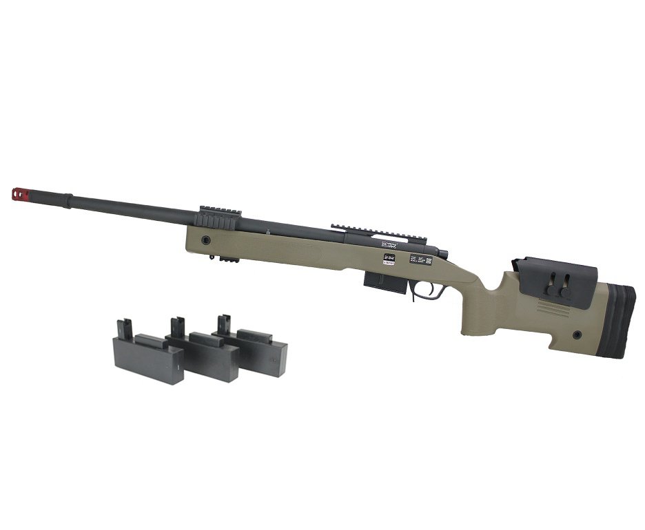 Rifle de Airsoft Sniper M40 A5 VSR10 SA-S03 Core S-Series TAN - Specna Arms