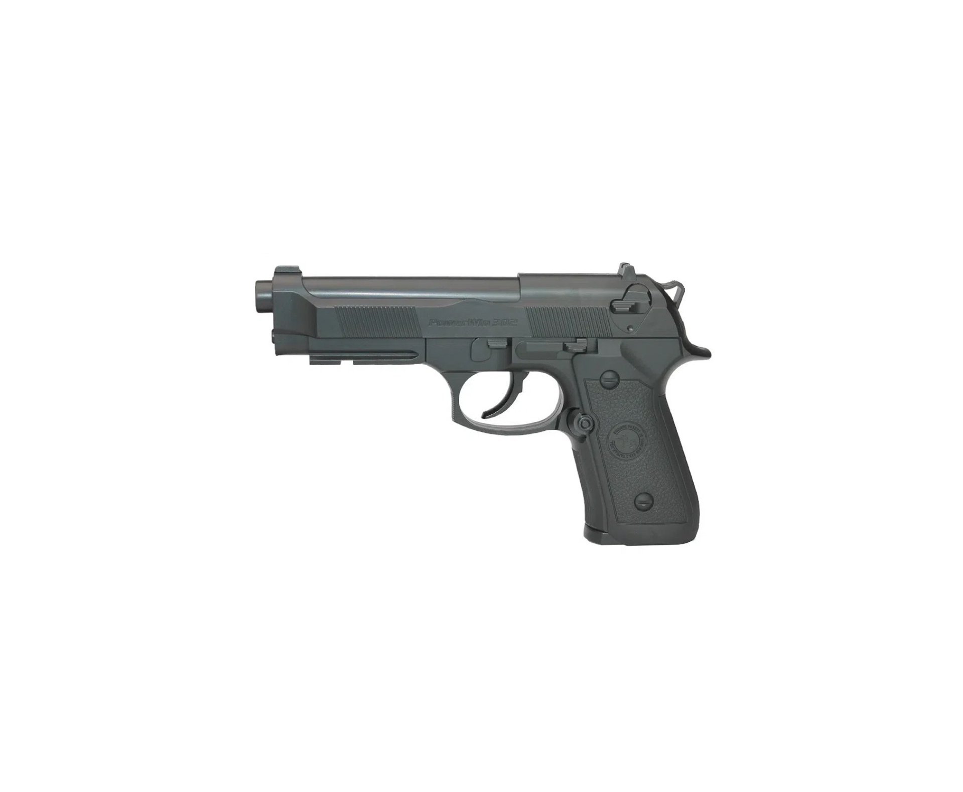 Pistola de Pressão CO2 Beretta M9 4,5mm esfera aço Rossi Wingun + Co2 + Munição + Case