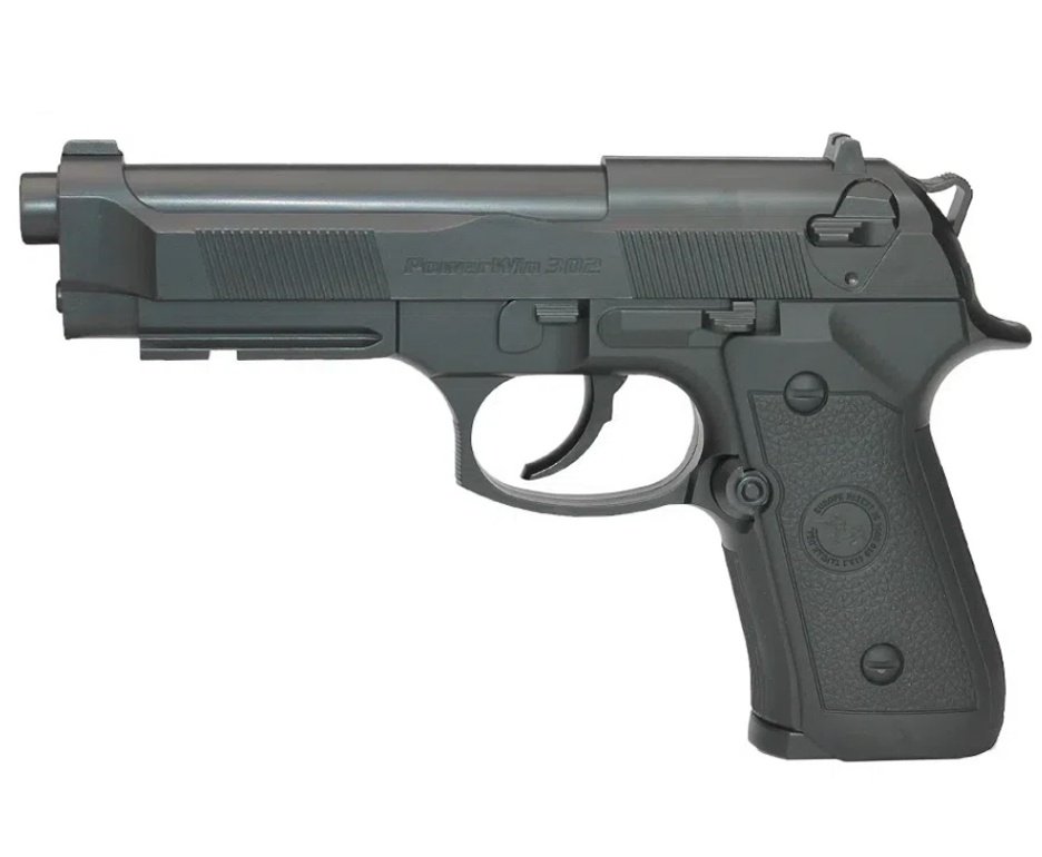Pistola de Pressão CO2 Beretta M9 4,5mm esfera aço Rossi Wingun + Co2 + Esfera de aço