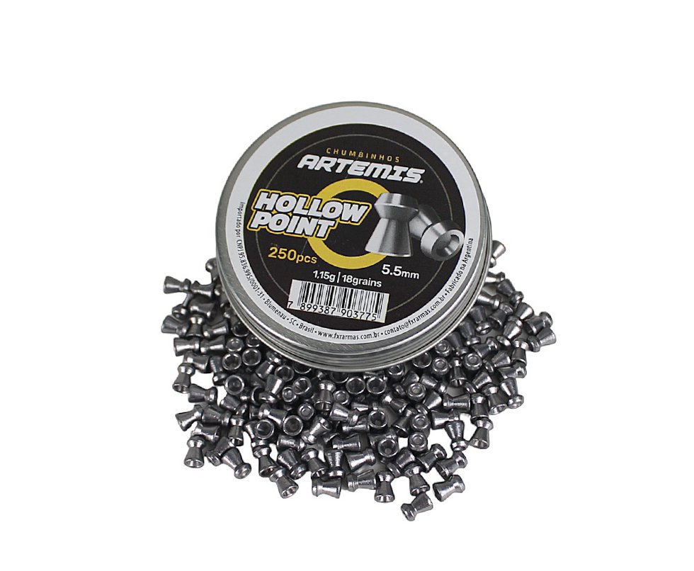Chumbinho FXR/Artemis Hollow Point 5,5mm