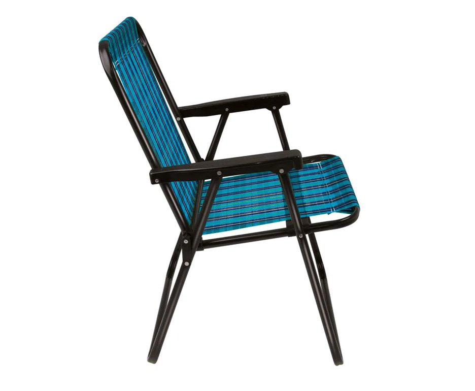 Cadeira Mor Xadrez Azul Marine