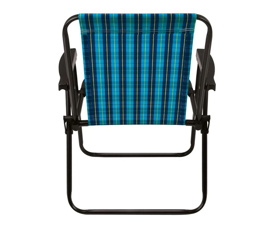 Cadeira Mor Xadrez Azul Marine