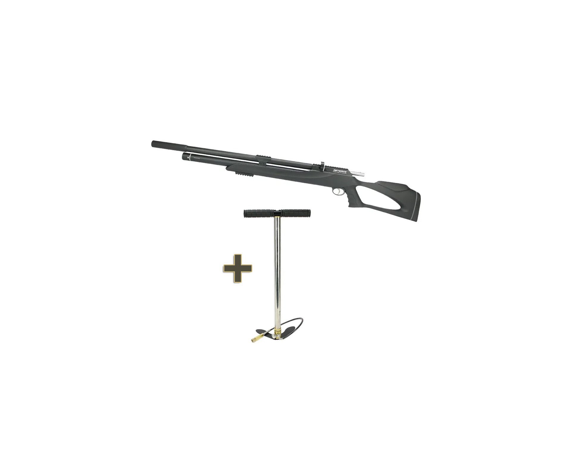 Carabina De Pressão PCP M25 Thunder Black 9mm .35 Artemis FXR + Bomba