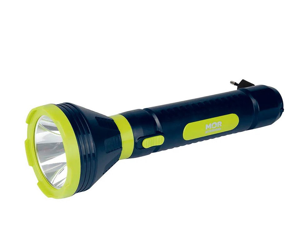 Lanterna Power Led 250 Lumens Recarregavel - MOR