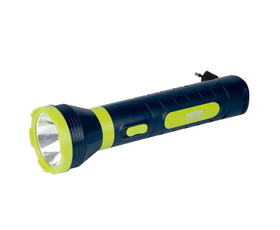 Lanterna Power Led 140 Lumens Recarregavel - MOR