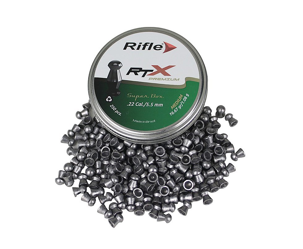 Chumbinho 5,5mm Rifle RTX Premium Medium - 250 un