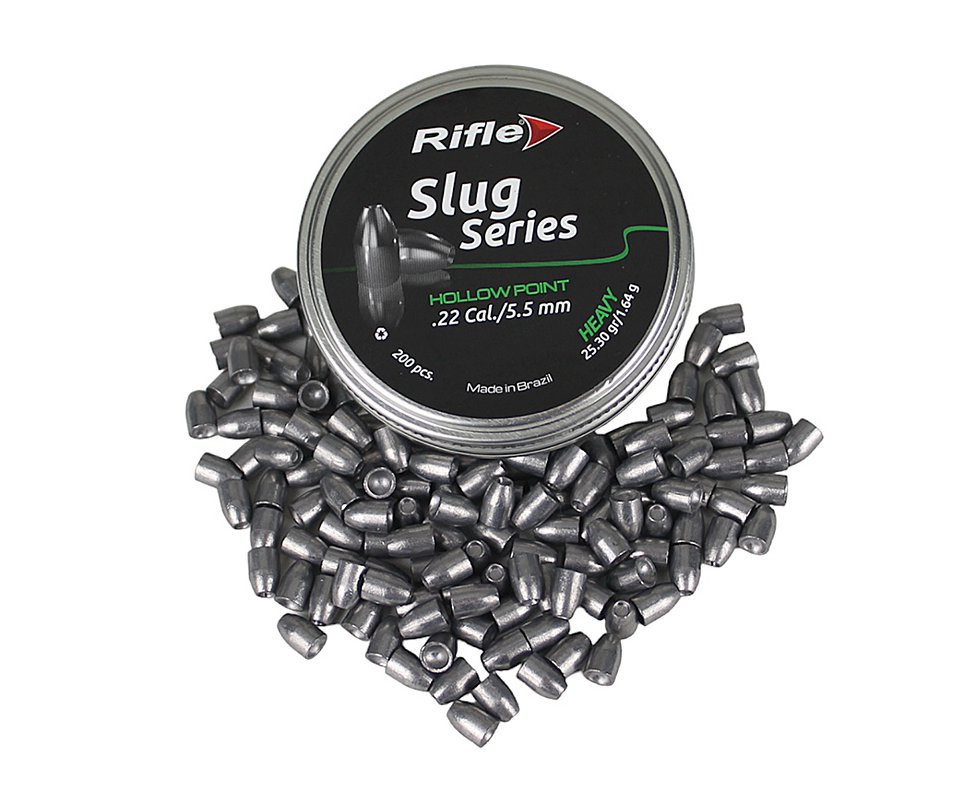 Chumbinho 5,5mm Slug Hollow Point Heavy - 250 un