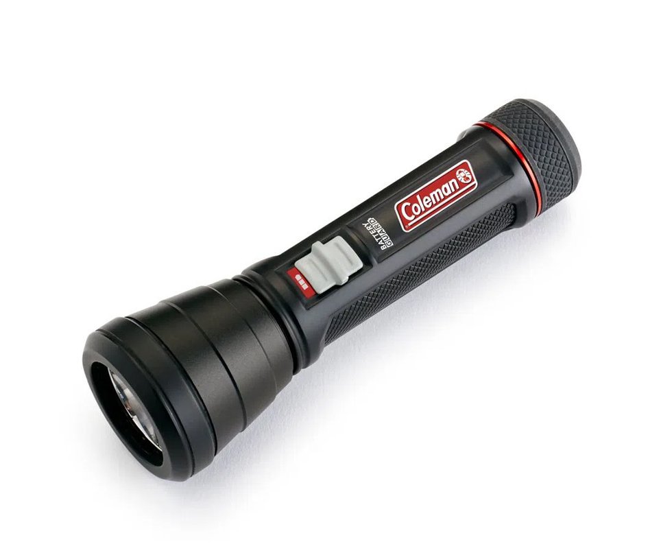 Lanterna LED potente Coleman de Mão - 250 Metros - Resistente Agua