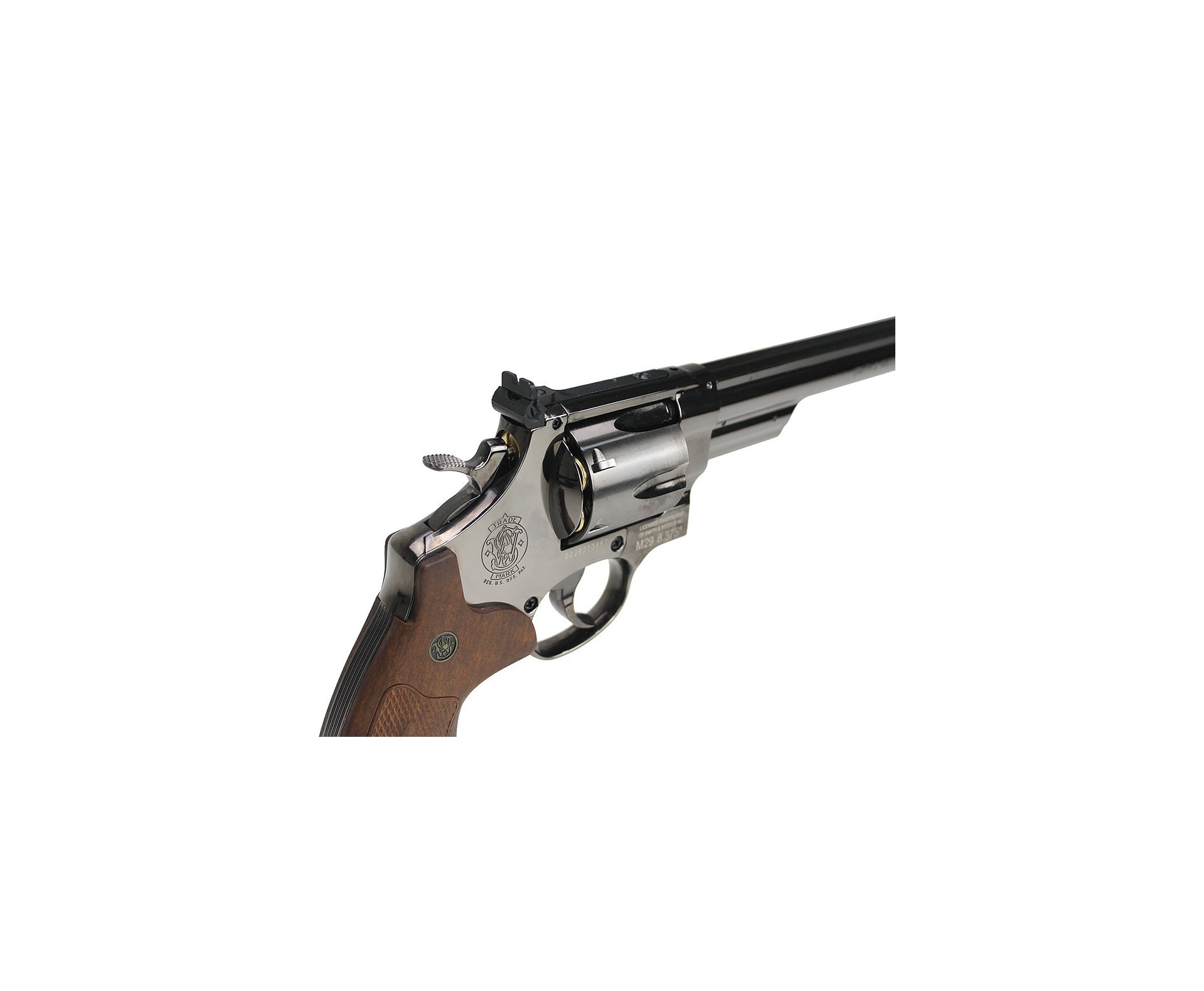 Artefato de Pressão Airgun BB Smith & Wesson M29 - 8'' CO2 4,5mm
